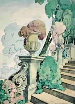 Brunelleschi, Composition, La Leçon d'amour dans un parc (after)