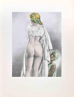 Pretty Woman - Litografia di Umberto Brunelleschi - Anni '30
