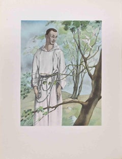 San Francesco - Lithograph by Umberto Brunelleschi - 1930s