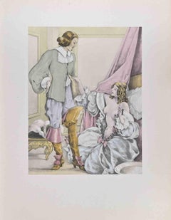 The Treason - Lithograph by Umberto Brunelleschi - 1930s