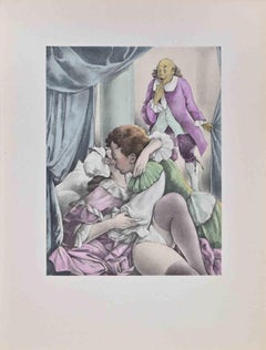 Treason - Lithograph by Umberto Brunelleschi - 1930s