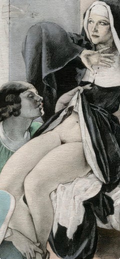 Umberto Brunelleschi, Sans titre, extrait des Contes de Boccace, 1934 (d'après)