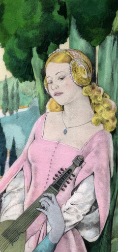 Umberto Brunelleschi, Senza titolo, da I racconti di Boccaccio, 1934 (dopo)