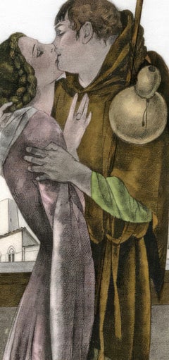 Umberto Brunelleschi, Senza titolo, da I racconti di Boccaccio, 1934 (dopo)