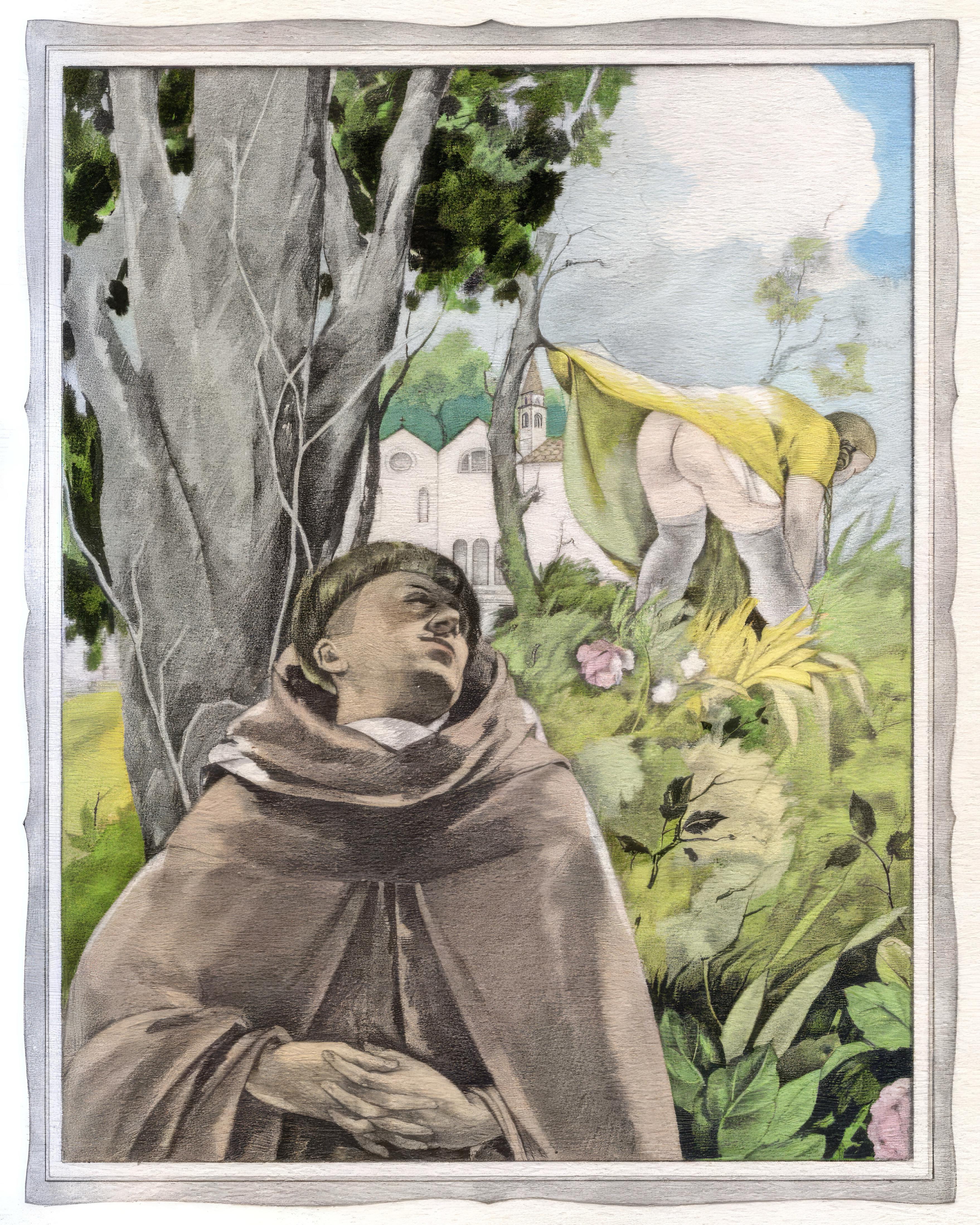 This exquisite lithograph and pochoir after Umberto Brunelleschi (1879–1949), titled Sans titre (Untitled), originates from the celebrated album Les contes de Boccace (The Tales of Boccaccio), published by Gibert Jeune, Librairie d
Amateurs, Paris.