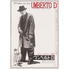 Umberto D. 1962 Japanese B2 Film Poster