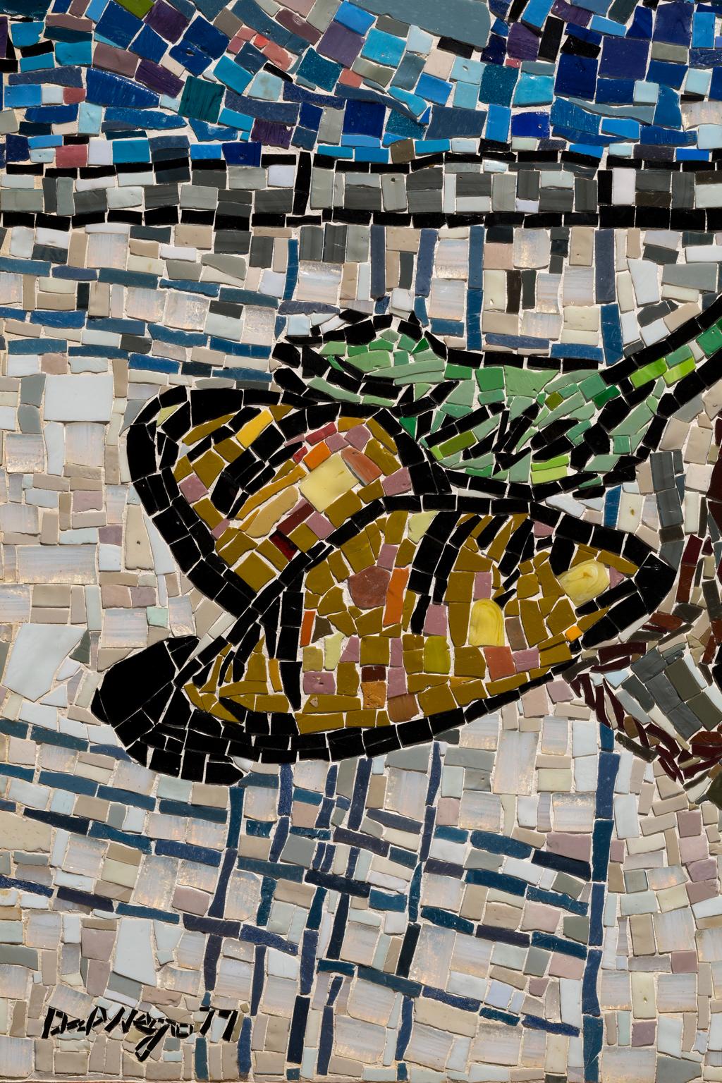 Umberto Del Negro Mosaic Panel 