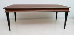 Umberto Mascagni for Harrods London Mid-Century Modern Italian Dining Table, 50s