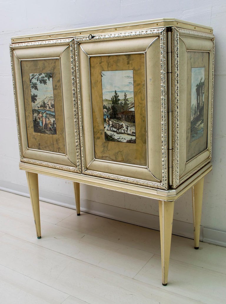 Umberto Mascagni for Harrods London Midcentury Italian Bar