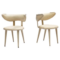 Umberto Mascagni Pair of Sculptural Chairs