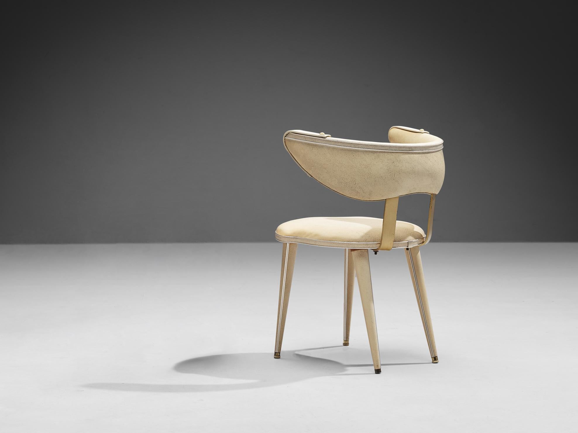 Italian Umberto Mascagni Sculptural Chair