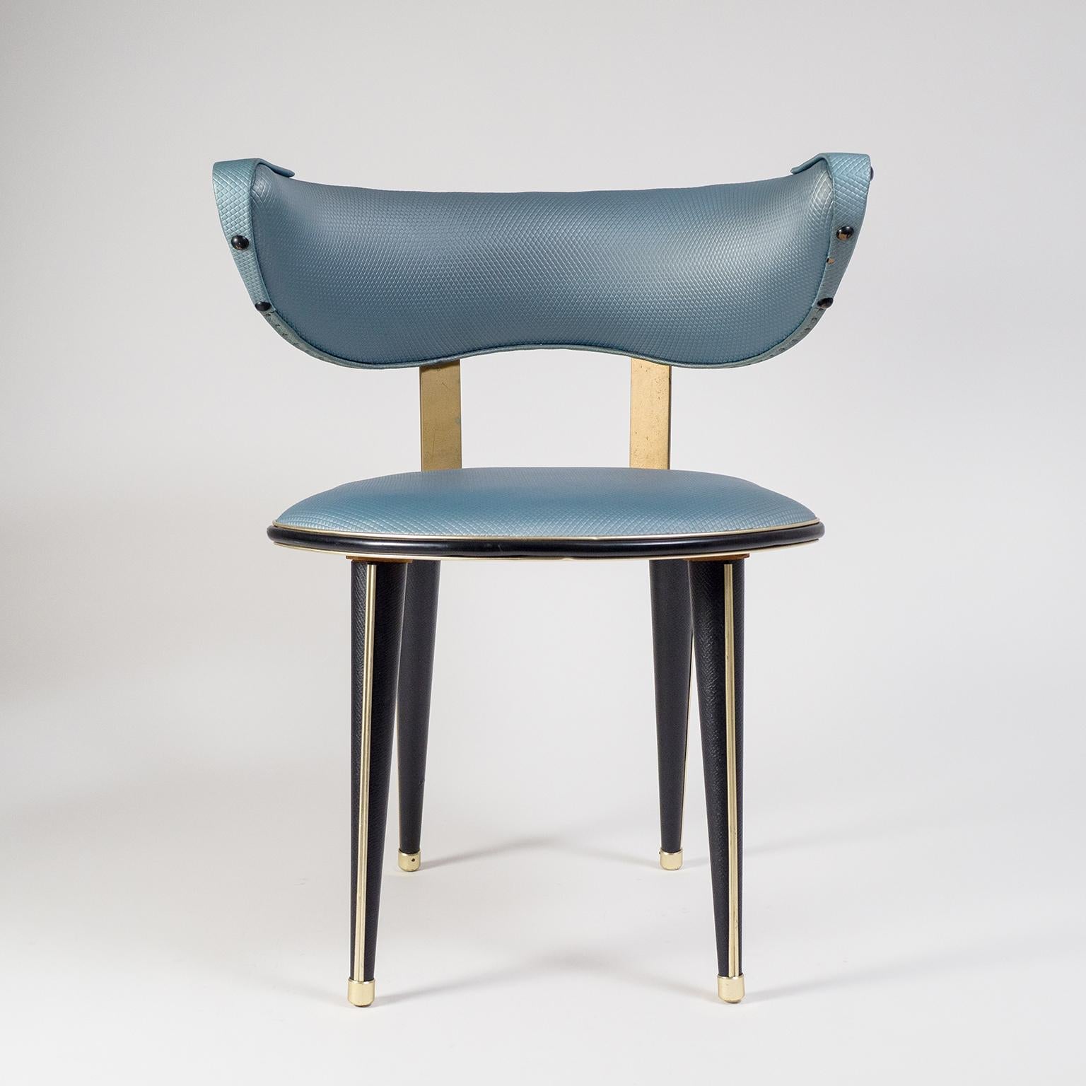 Umberto Mascagni Vanity Chair, circa 1960 2