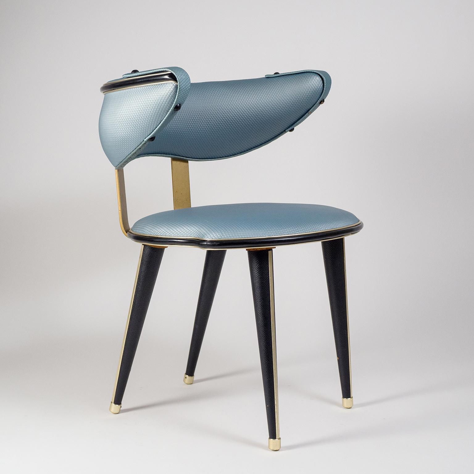 Umberto Mascagni Vanity Chair, circa 1960 7