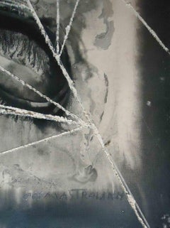 The Wizard - Original Mixed Media by U. Mastroianni - 1965