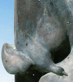 Virgin Mary of peace (fragment 1940) by Mastroianni. Italian sculpture in bronze