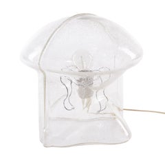 Umberto Riva, Medusa, Glass Table Lamp, VeArt, 1972