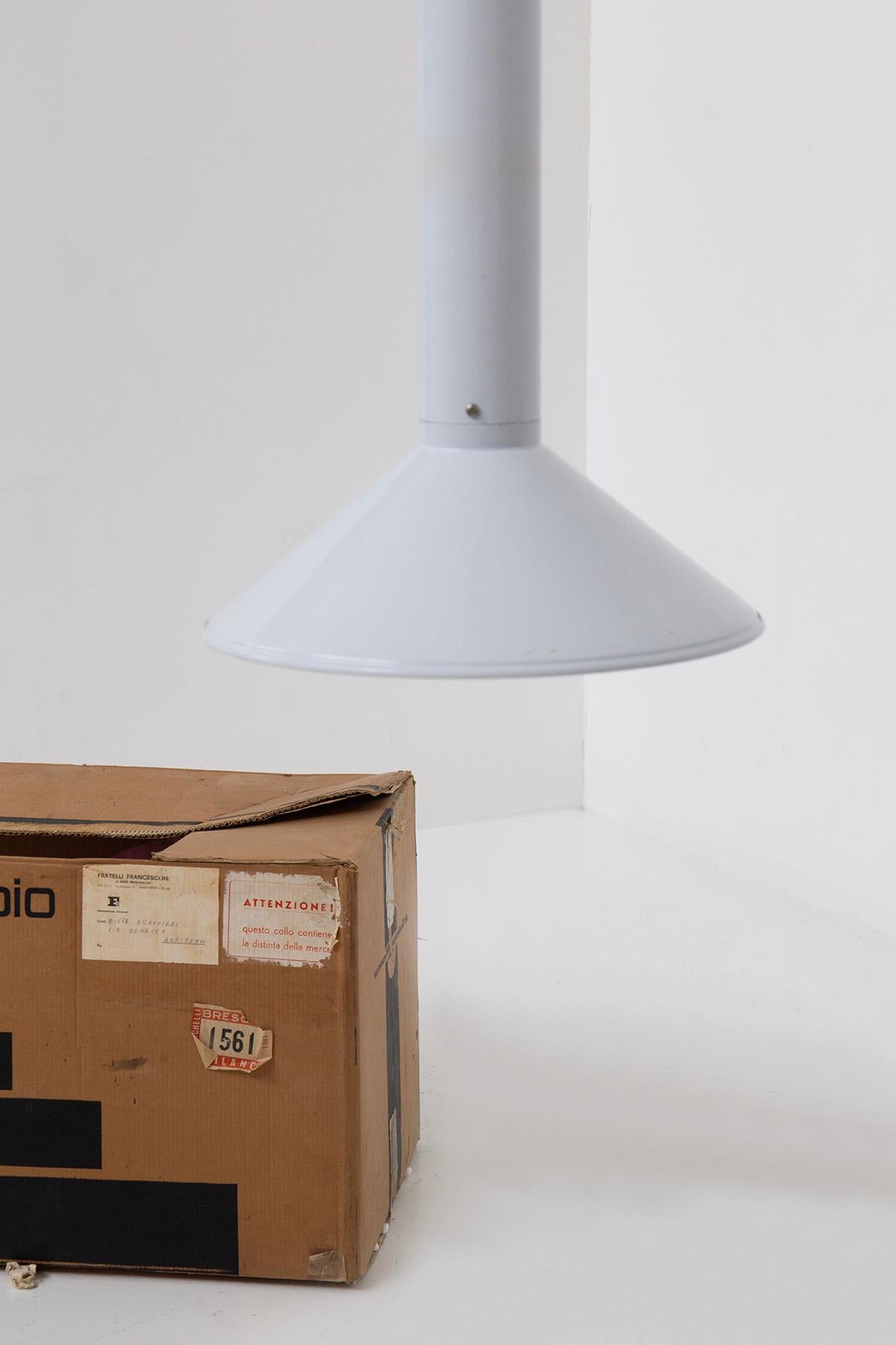 Italian Umberto Riva Suspension Lamp for Bieffeplast, original box 2165