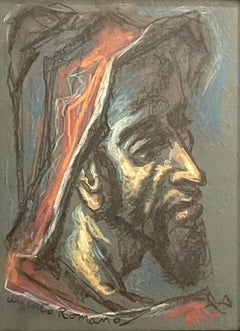 Pastellmalerei des Expressionistischen Künstlers Umberto Romano WPA, AAA Gallery