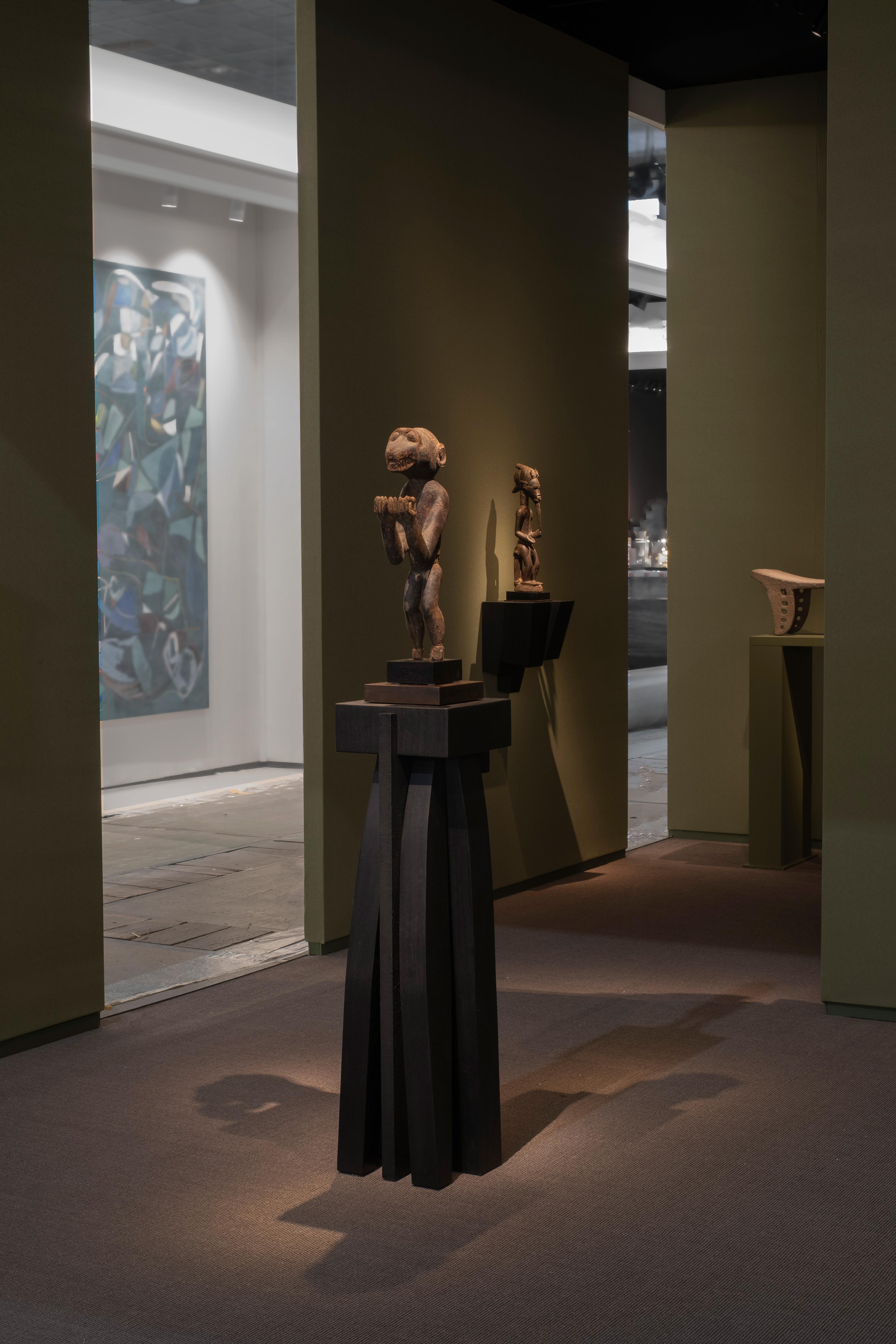 Burnished Umbo Pedestal Arno Declercq For Sale
