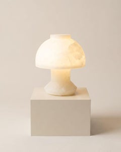 Umbra Alabaster Table Lamp by Luis Gimeno