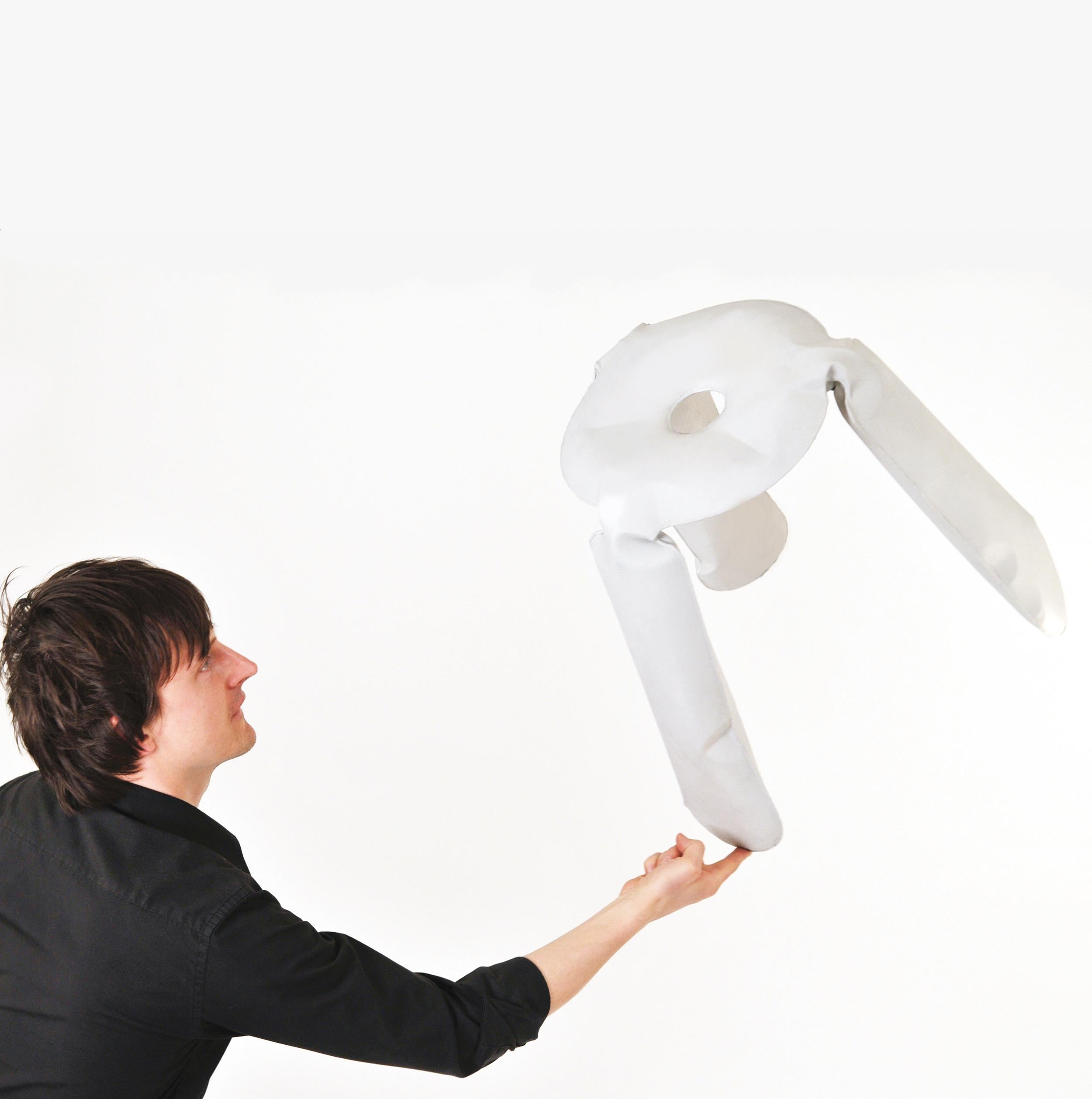 Taburete Plopp Estándar de Aluminio Gris Umbra by Zieta en venta 2