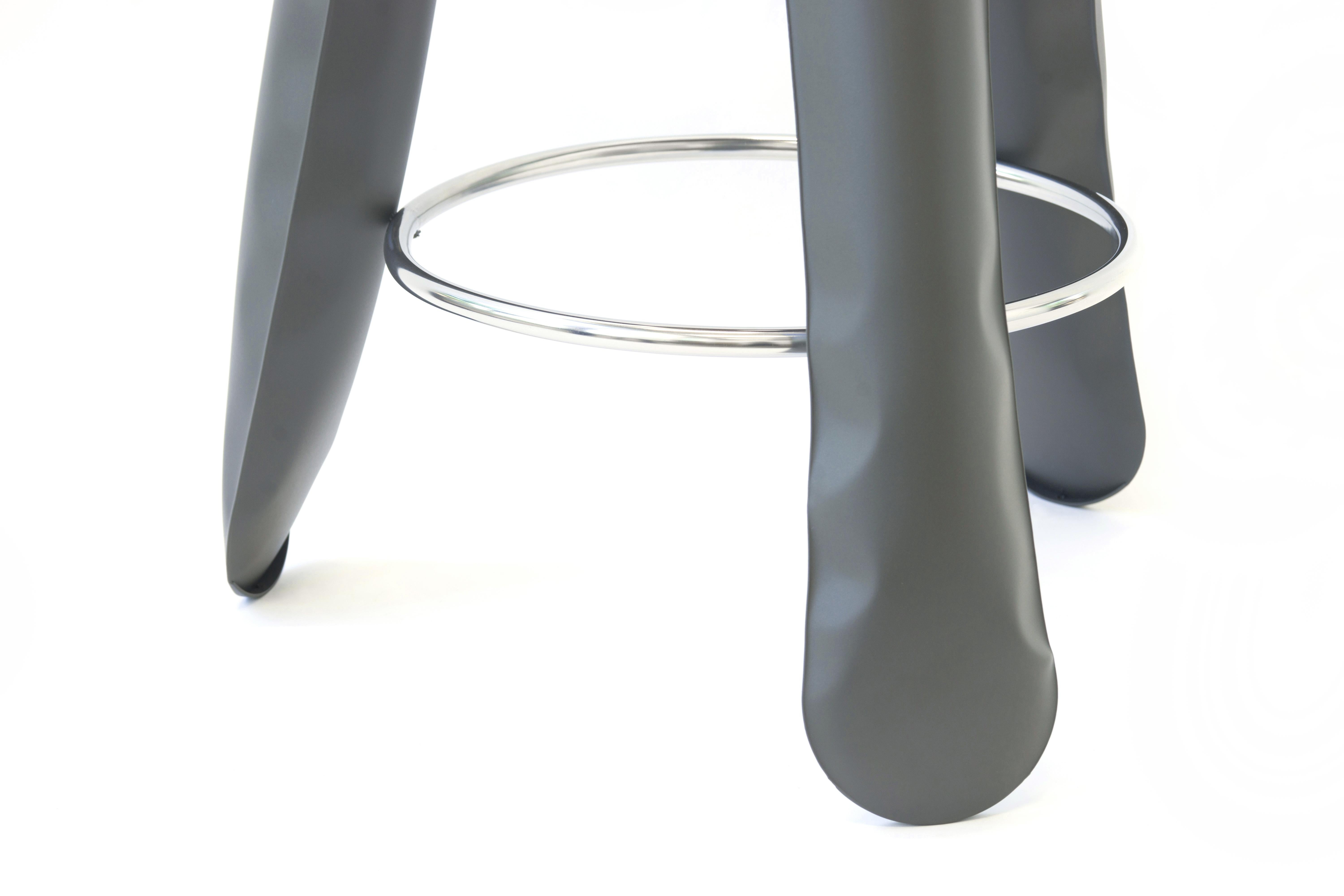 Taburete de acero gris Umbra Bar Plopp by Zieta en Nuevo estado para la venta en Geneve, CH