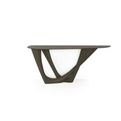 Umbra Grey G-Console Duo Steel Base and Top by Zieta