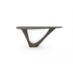 Umbra Grey G-Console Steel Base with Steel Top Mono by Zieta