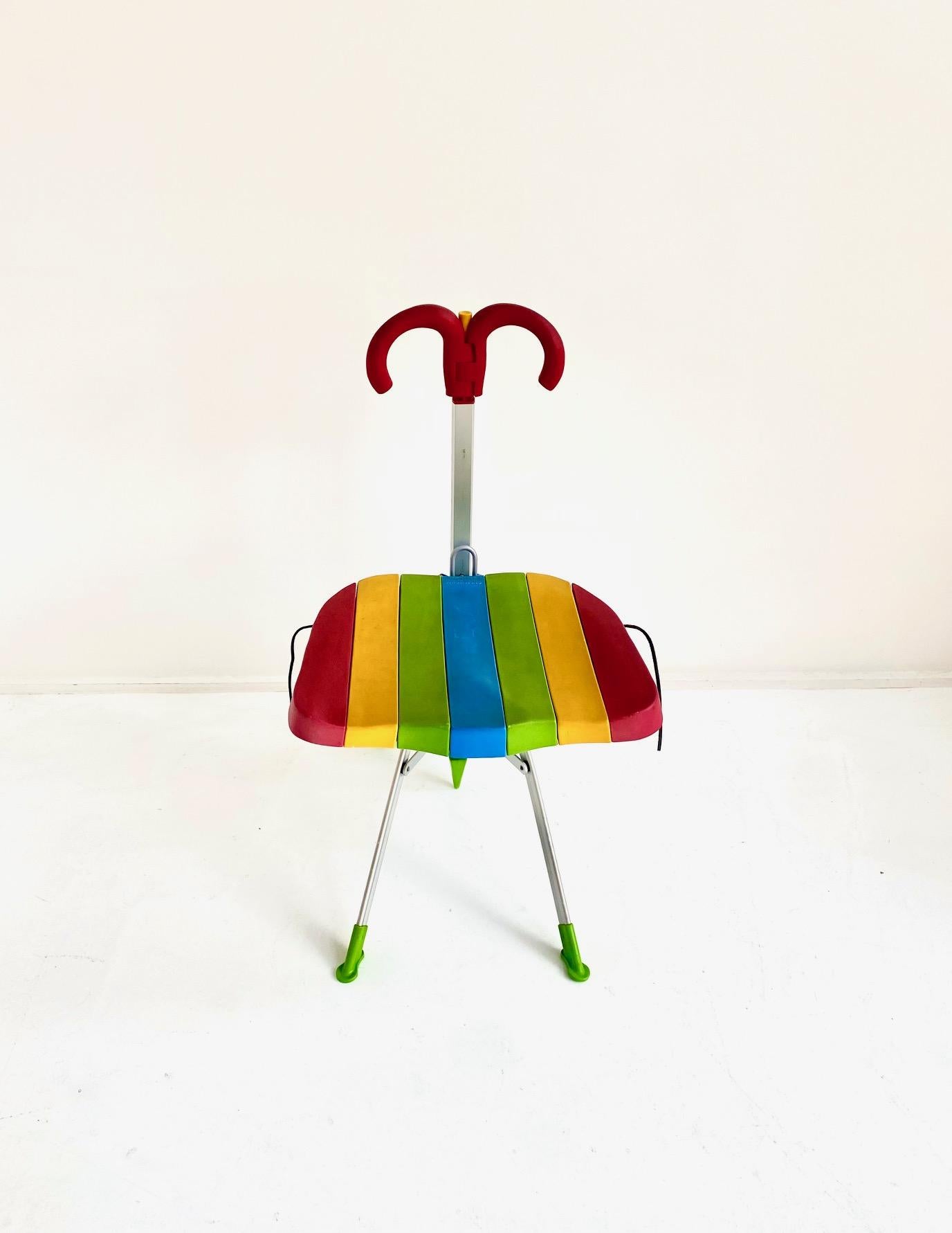 Umbrella chair, Gaetano Pesce, Zerodisegno, 1995's For Sale 4