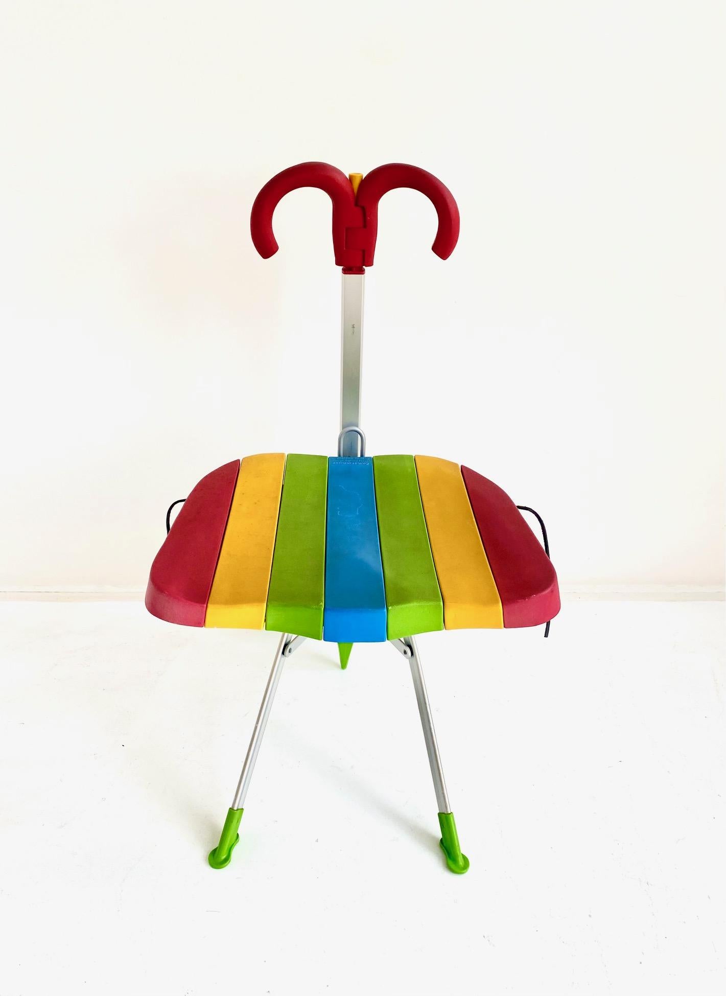 Umbrella chair, Gaetano Pesce, Zerodisegno, 1995's For Sale 7