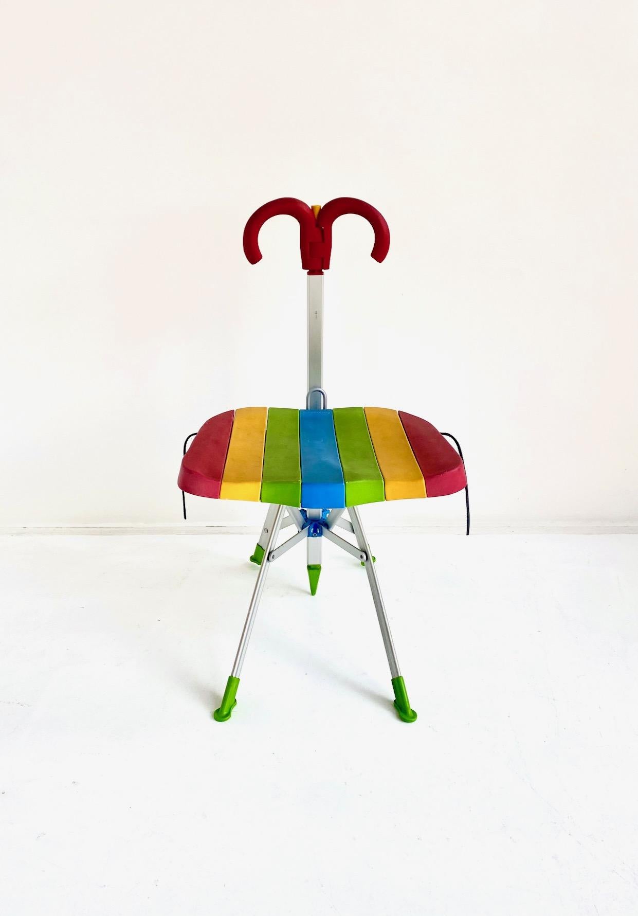 Umbrella chair, Gaetano Pesce, Zerodisegno, 1995's For Sale 3