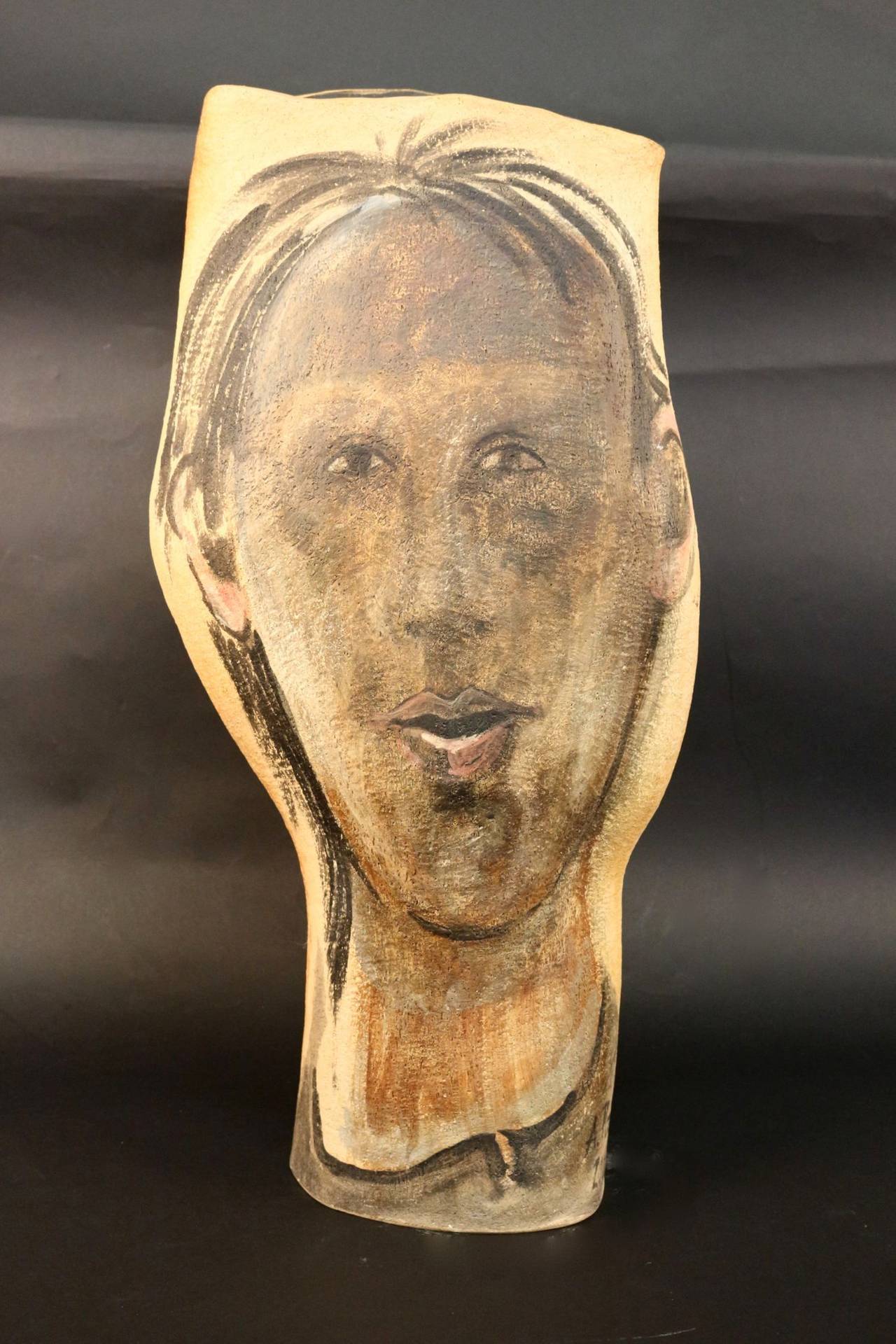 2002 Schirmständer oder große Vase, signiert Albert Poizat, im Angebot 2