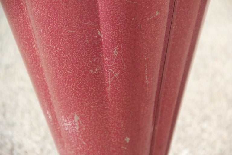 Umbrella Metal Sculptural Italian Midcentury Design Brass Parts Round