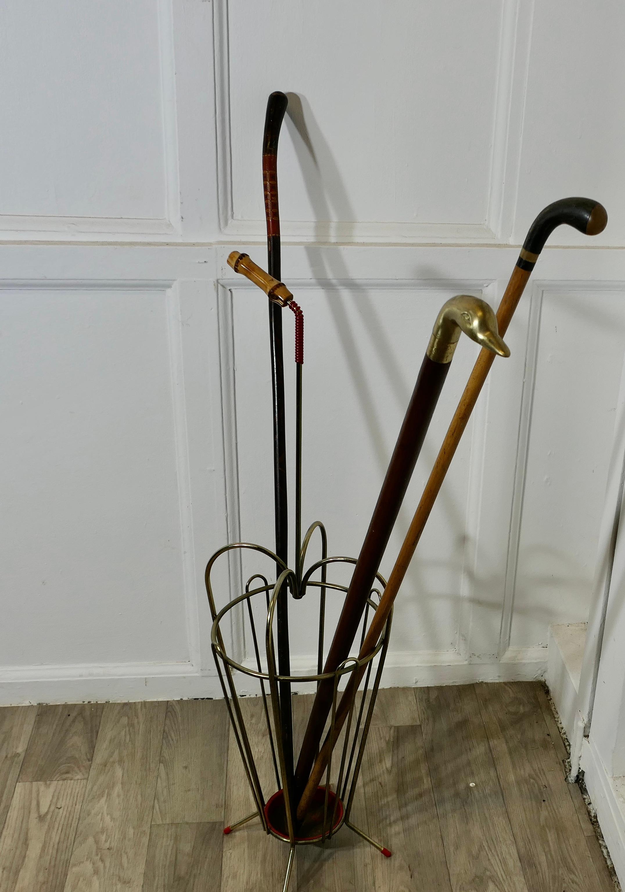 Stand parapluie en forme de parapluie, Retro Chic des années 1950 Bon état - En vente à Godshill, Isle of Wight