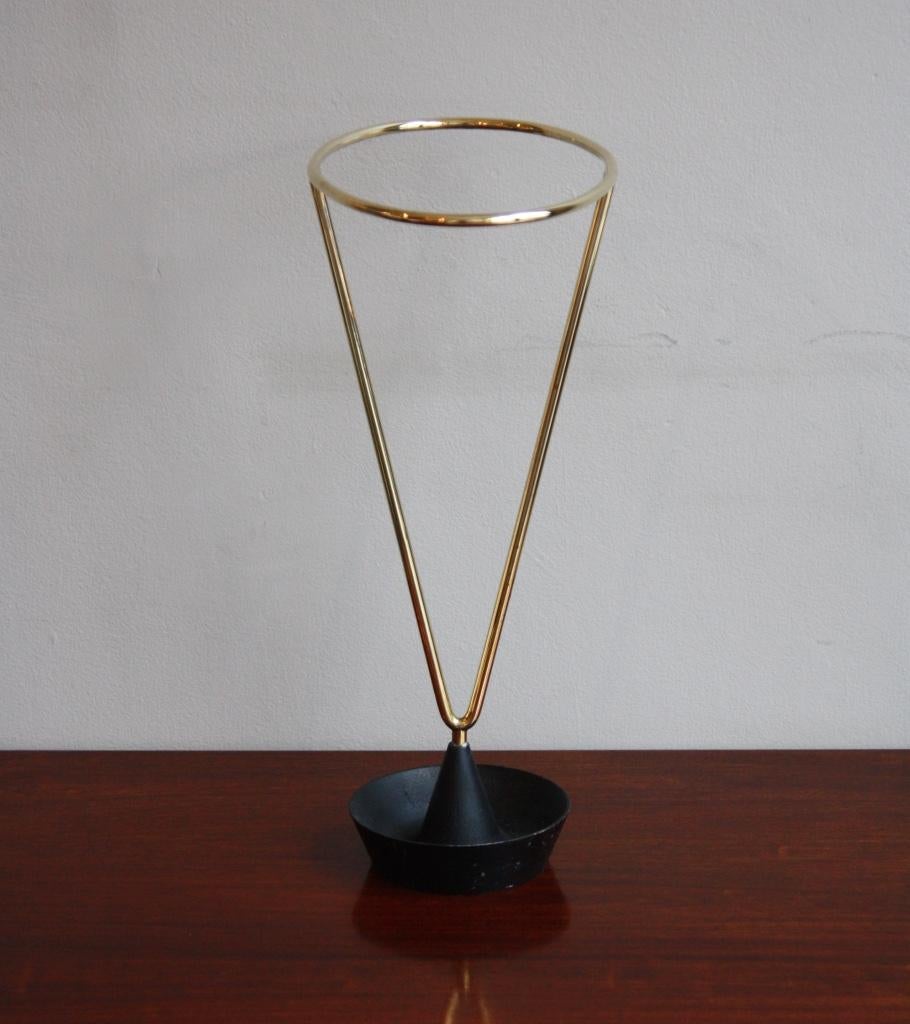 Aluminum Umbrella Stand #4293 / Werkstätte Carl Auböck For Sale