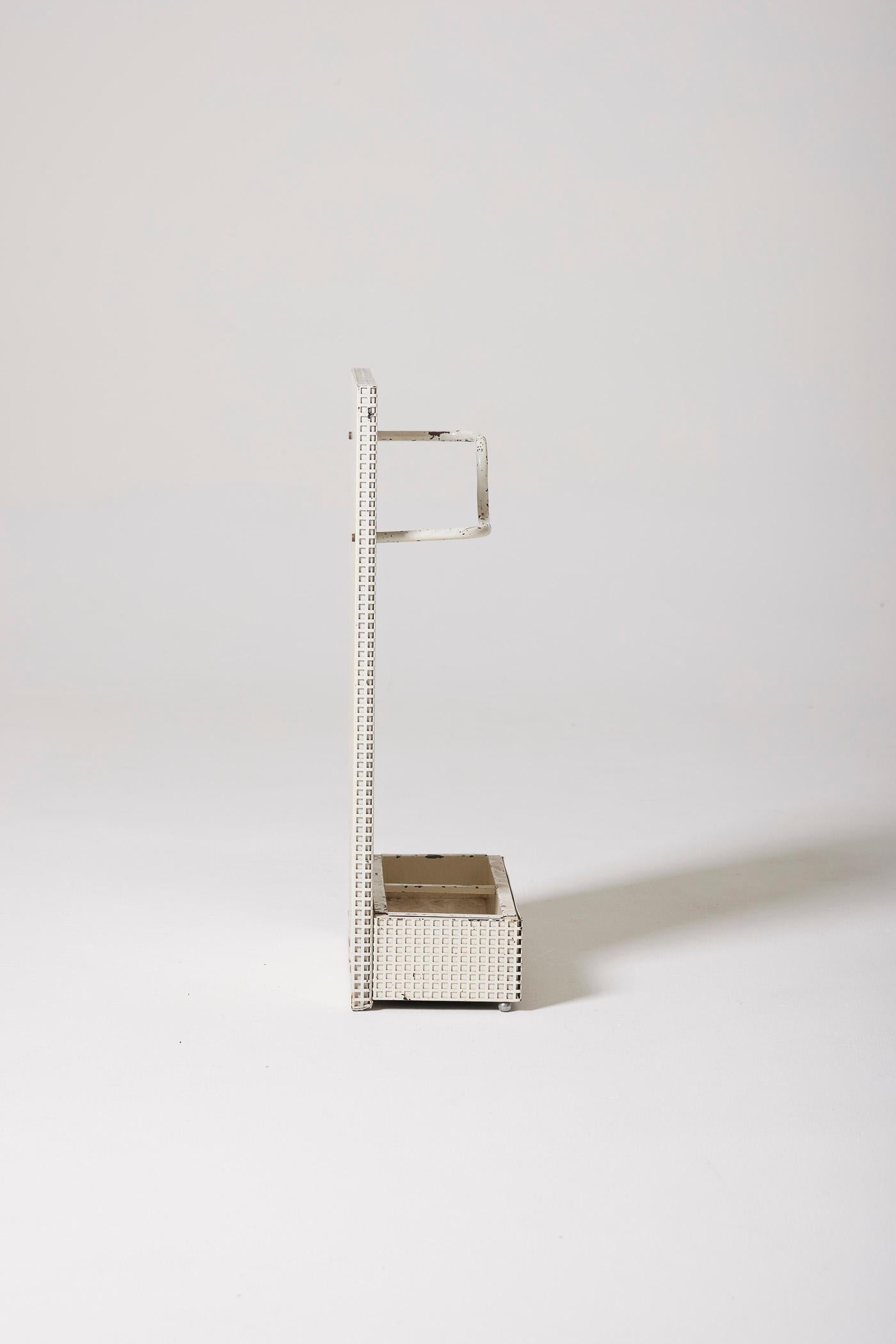 Metal Umbrella stand by Tjerk Reijenga, 1960s. For Sale
