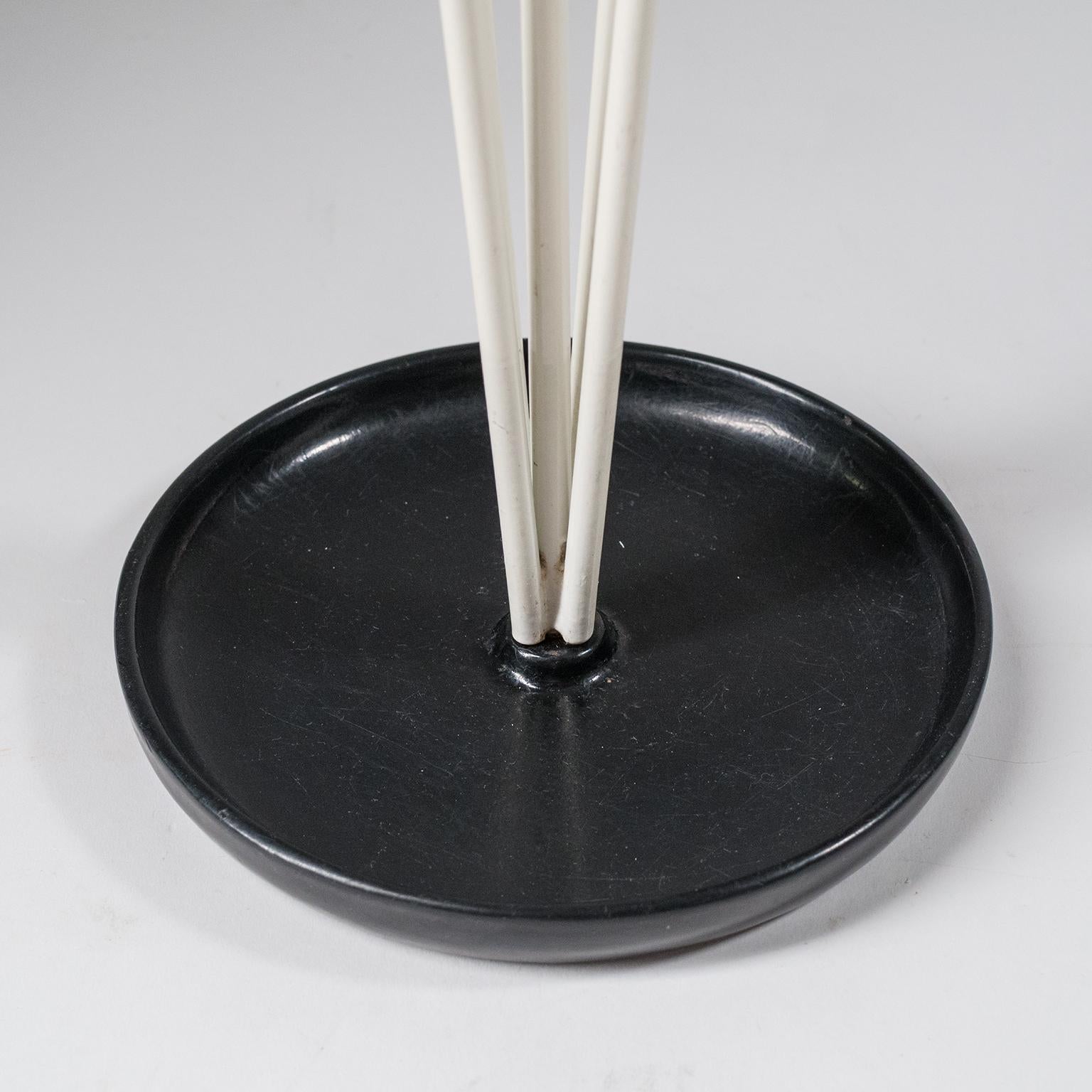 Umbrella Stand, 1960s, Black and White In Good Condition In Vienna, AT