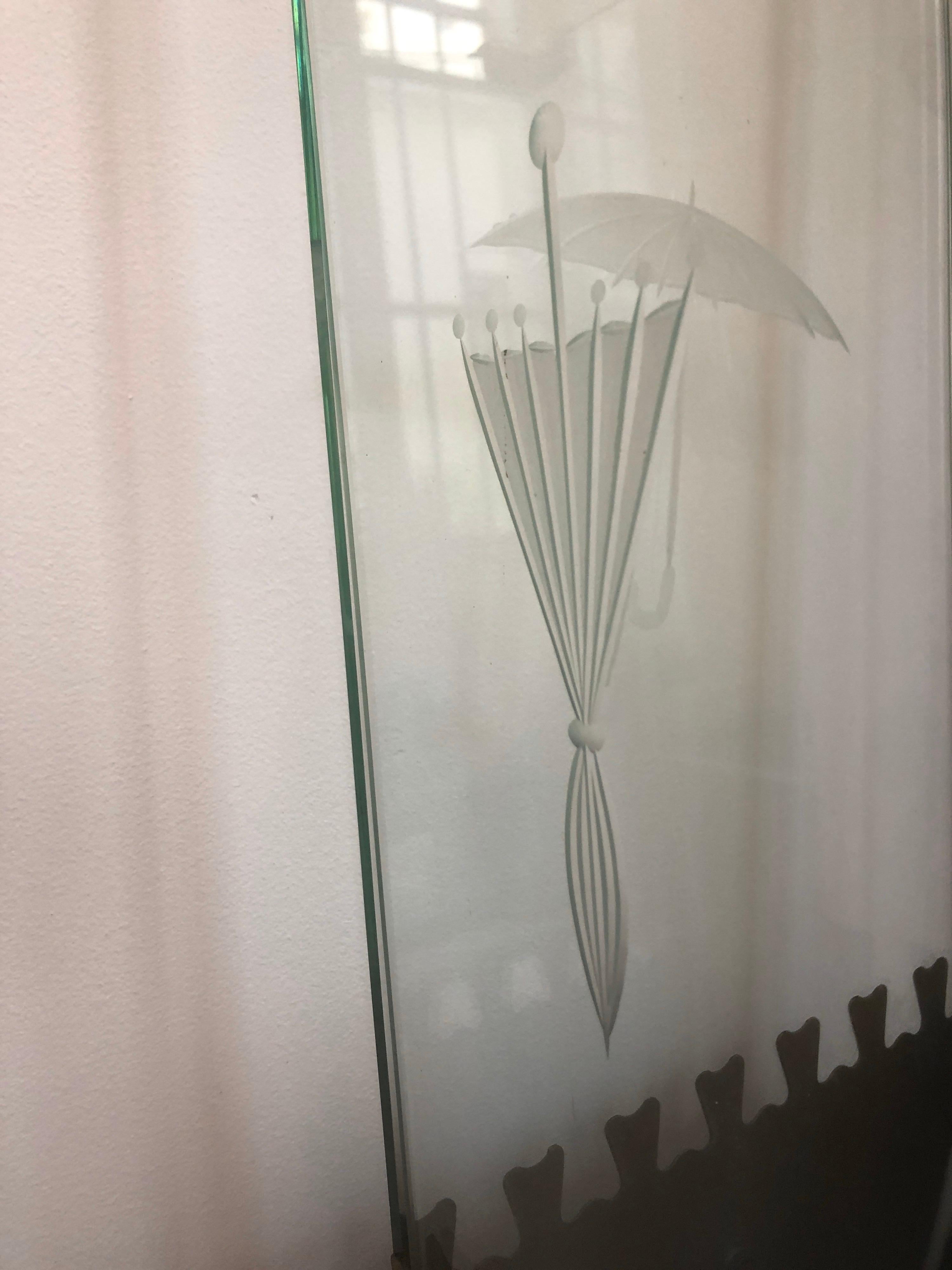 Support de stand d'Umbrella par Fontana Arte, Italie, vers 1940 en vente 13