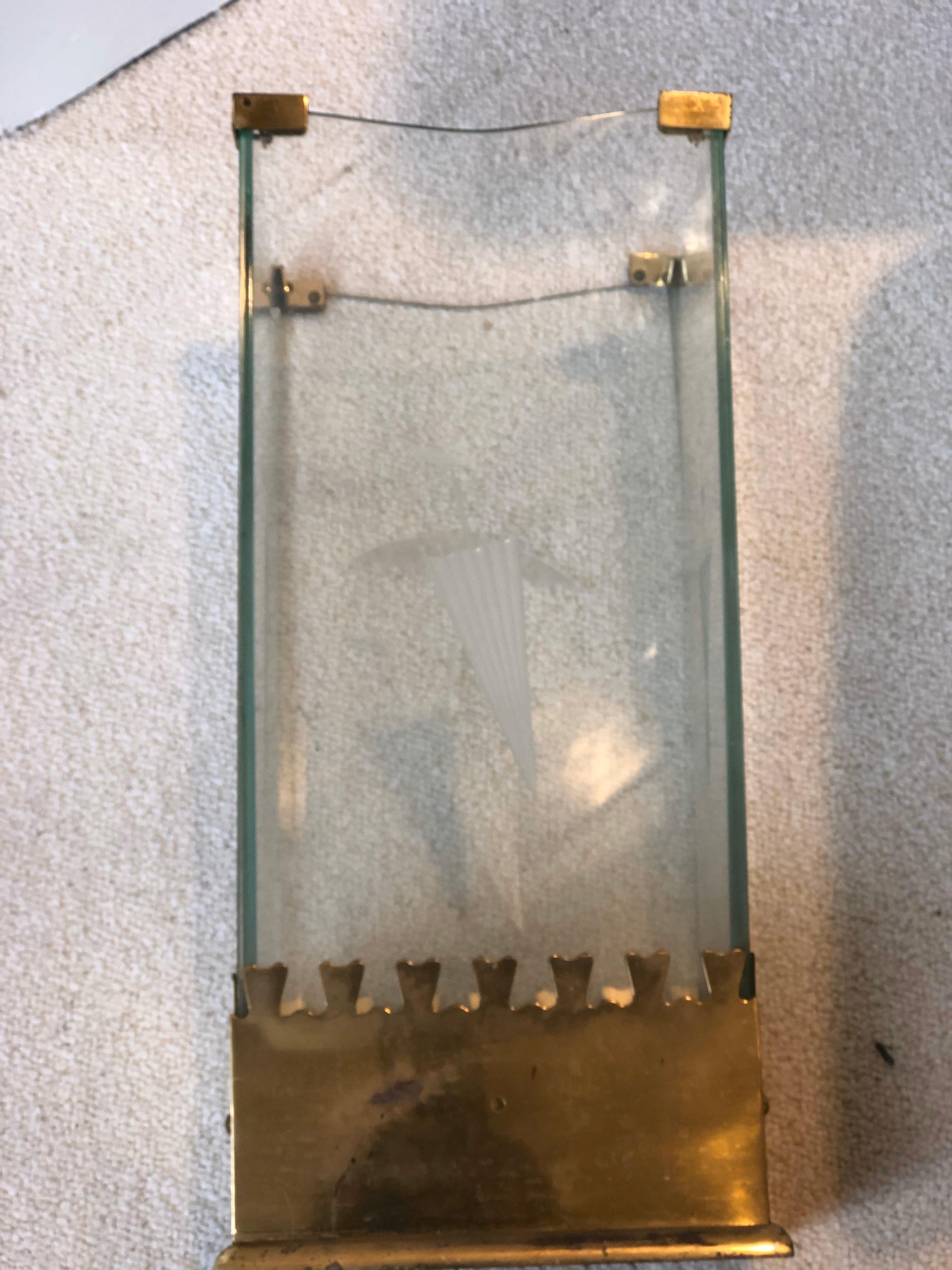 Support de stand d'Umbrella par Fontana Arte, Italie, vers 1940 en vente 1
