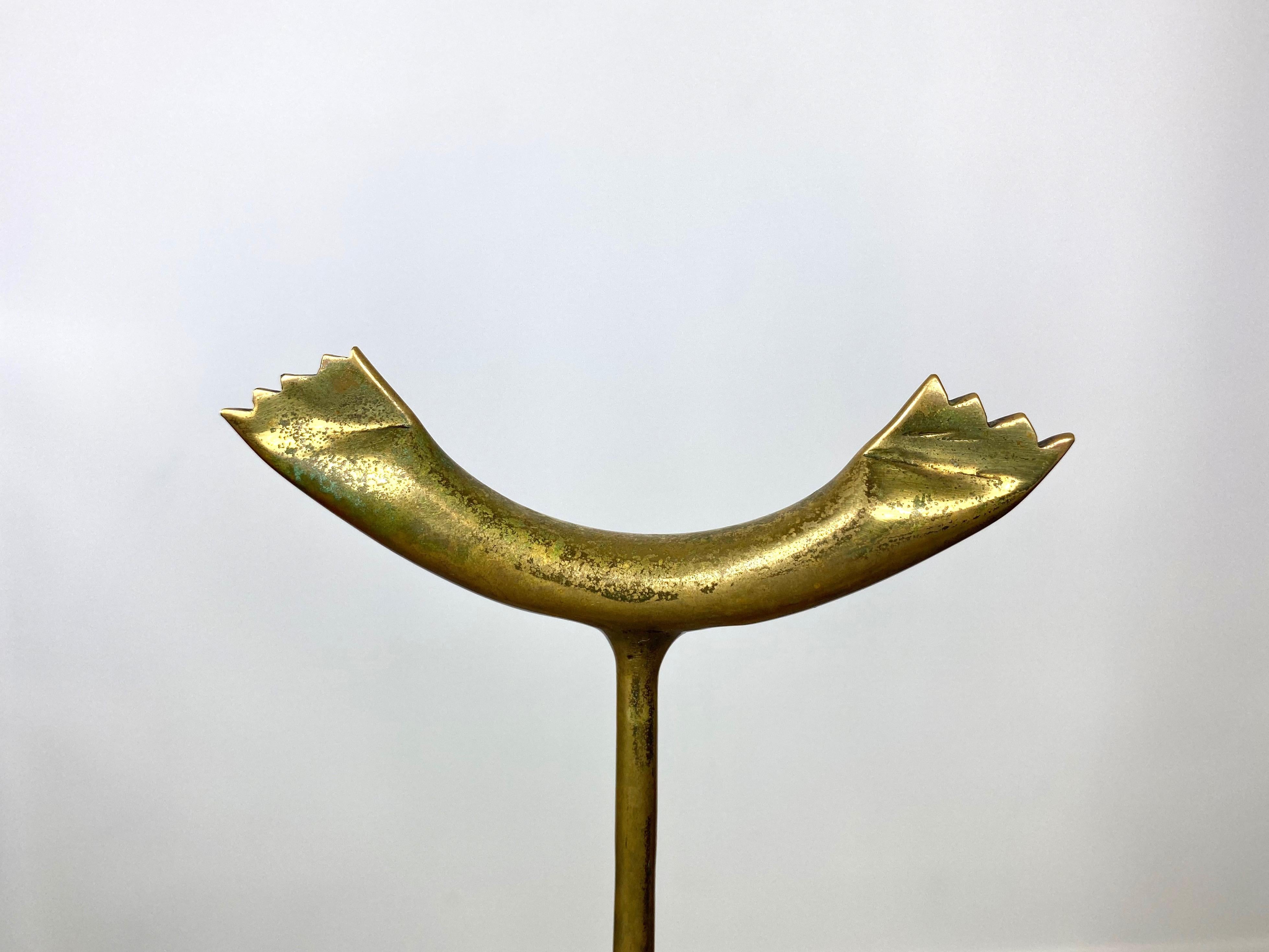 Umbrella Stand in Brass by Osvaldo Borsani, Italy, 1950s For Sale 5