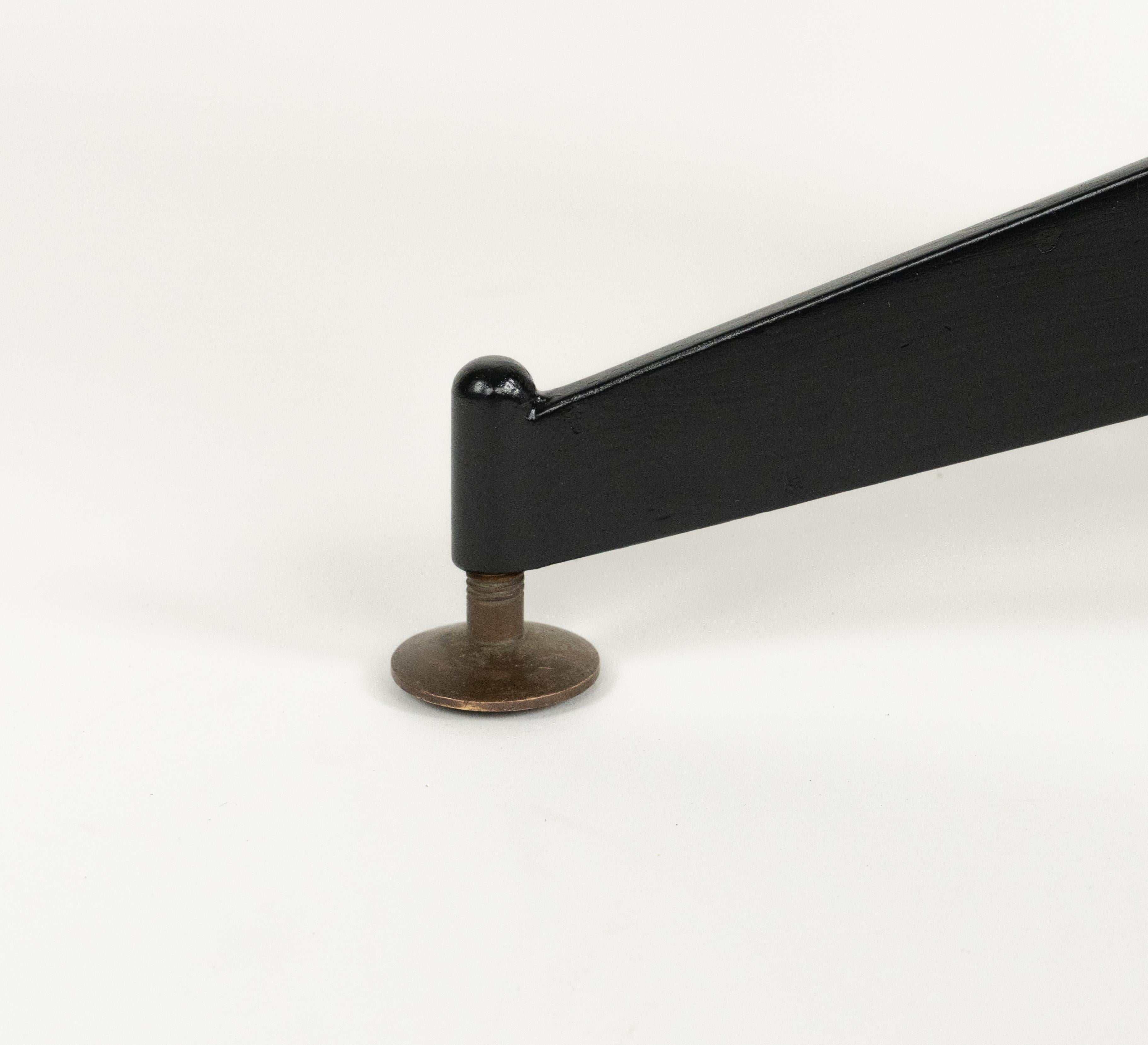 Stand Umbrella en fer émaillé et cuir par Siva Poggibonsi, Italie, années 1960 en vente 8