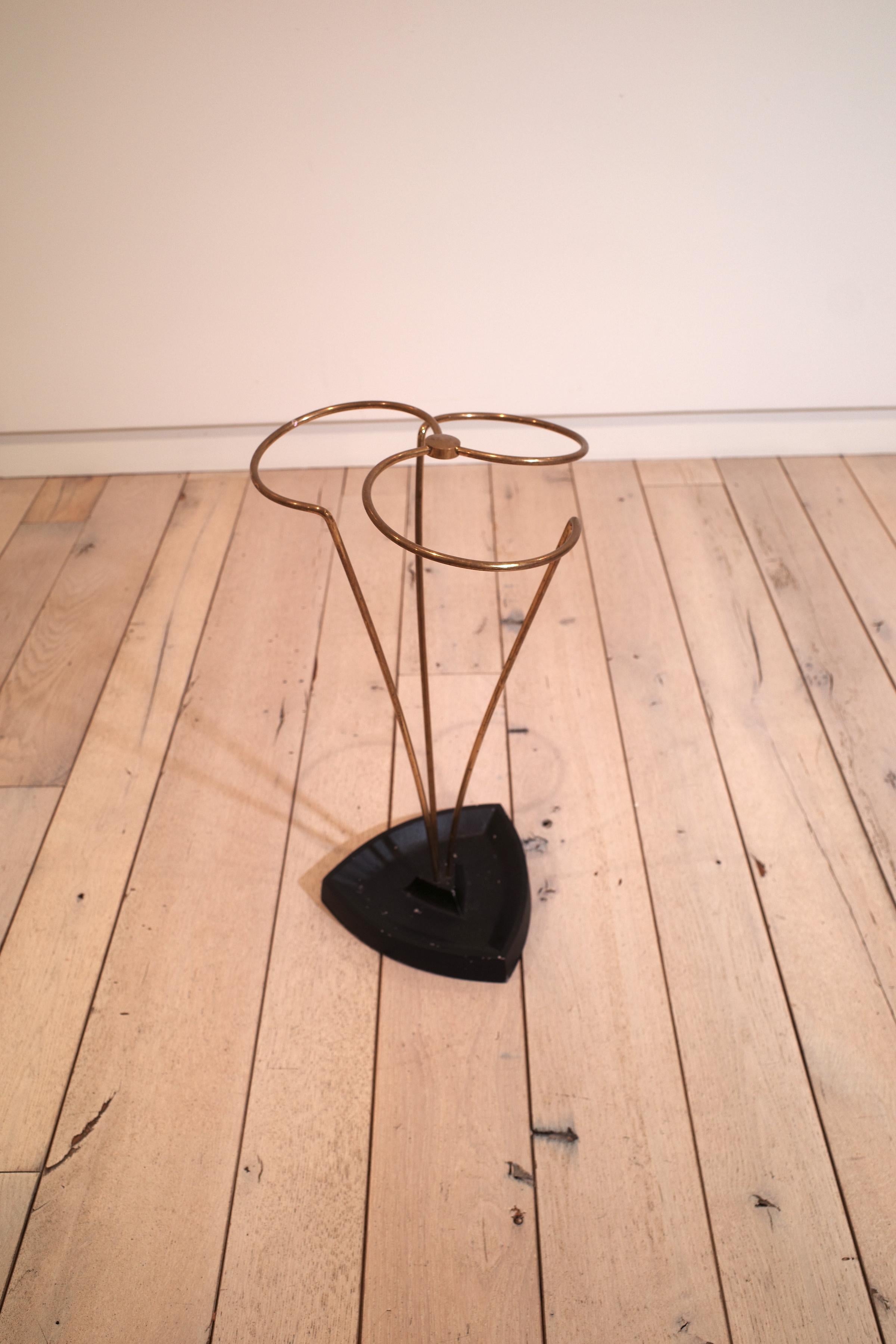 Austrian Umbrella Stand in style of Carl Aubock For Sale