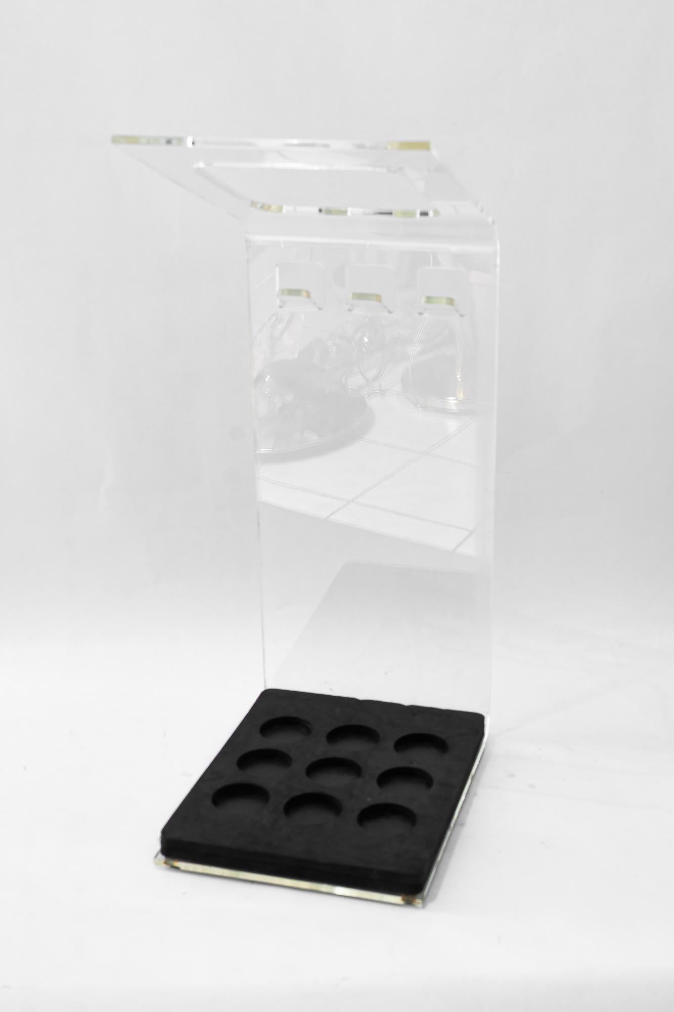 schirmständer italien um 1950er (Lucite) im Angebot
