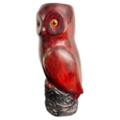 Umbrella stand shaped like an owl
