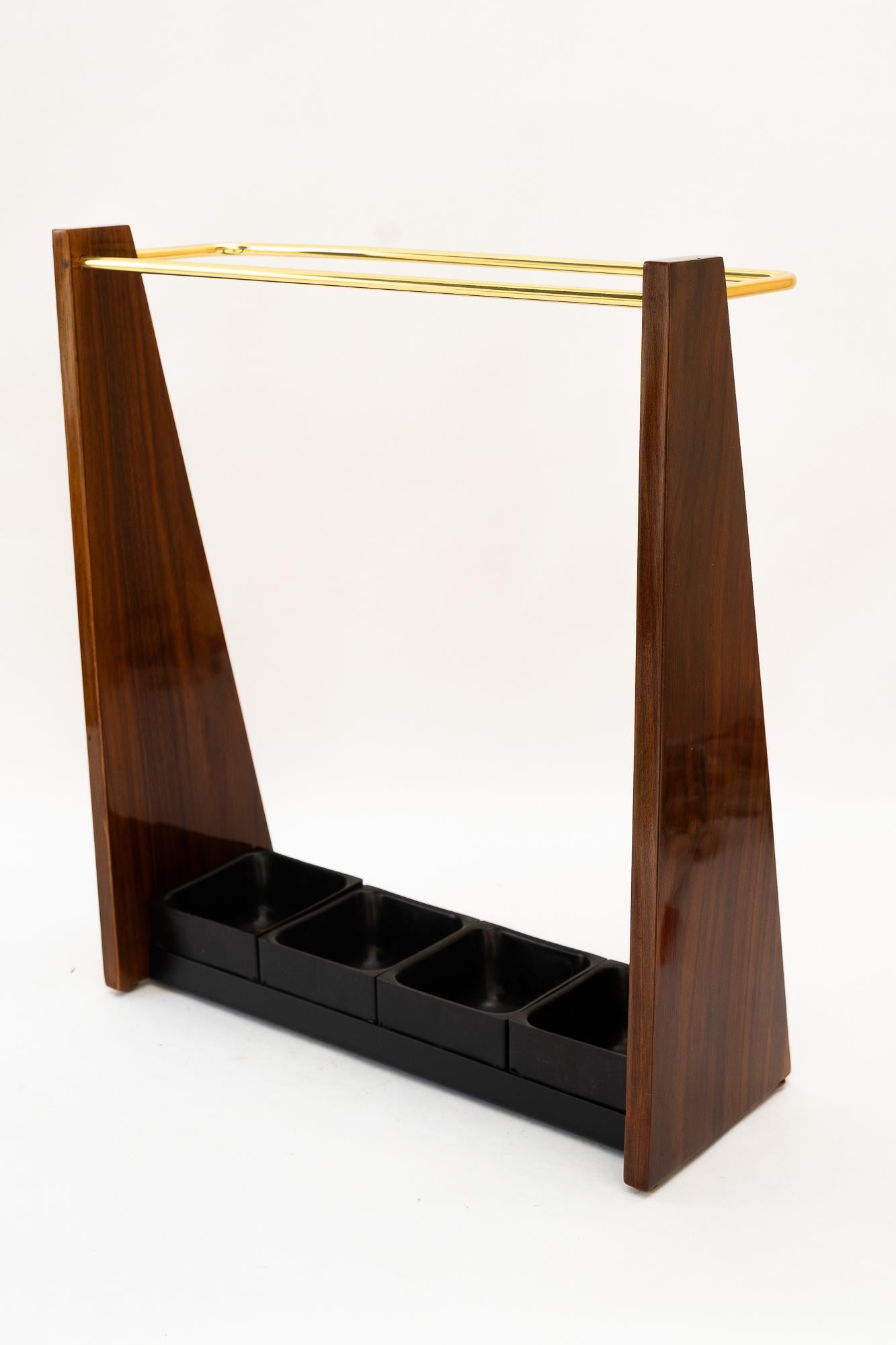 Blackened Umbrella Stand vienna around 1950s For Sale