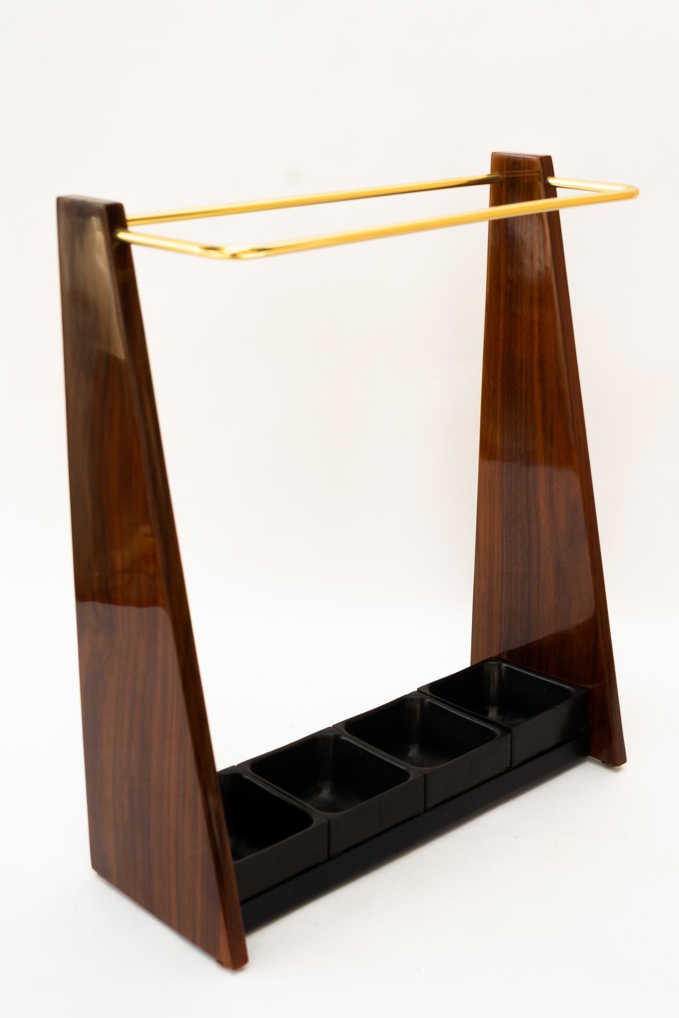Brass Umbrella Stand vienna around 1950s For Sale