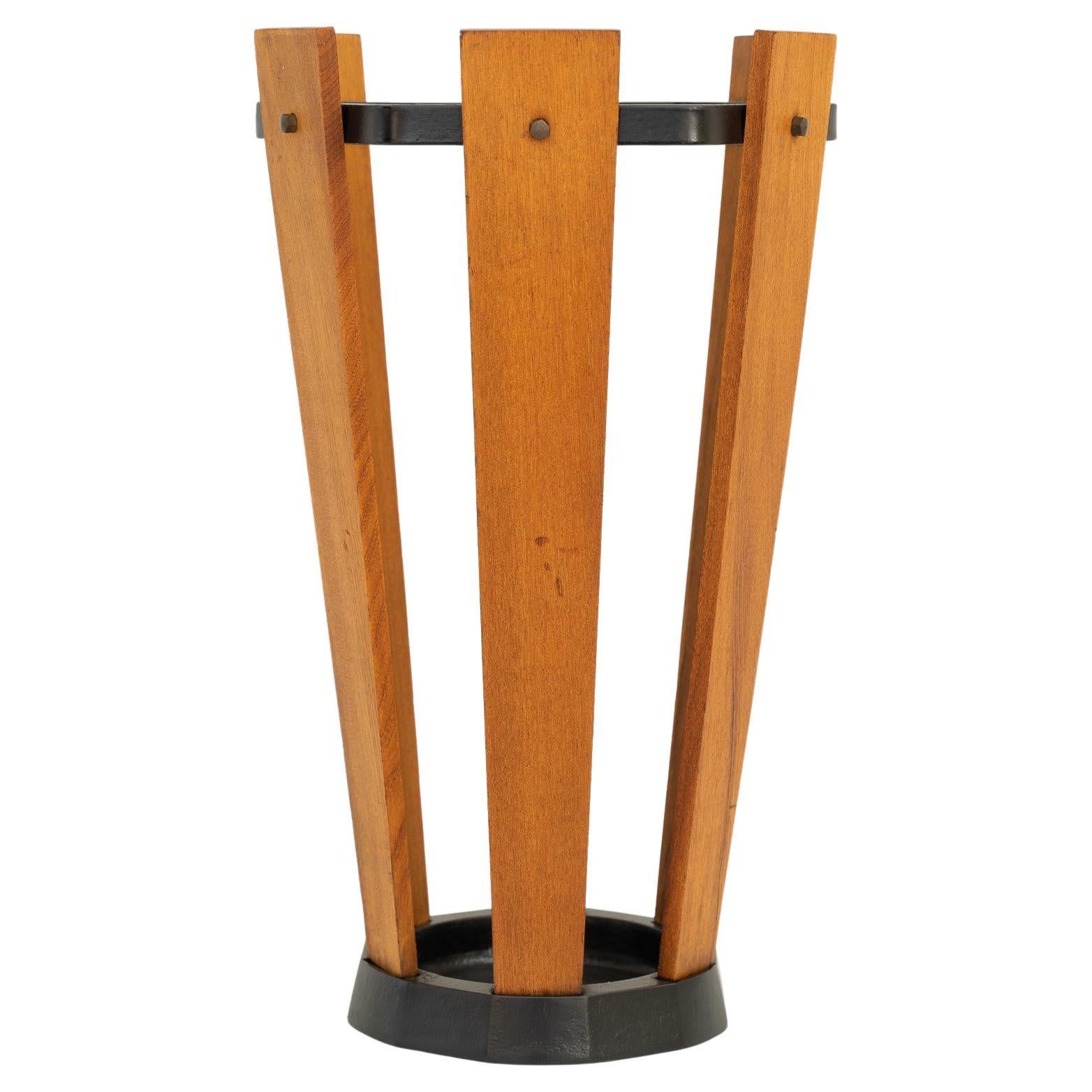 Rare Umbrella Stand, Bent Beechwood from around 1890's Vienna