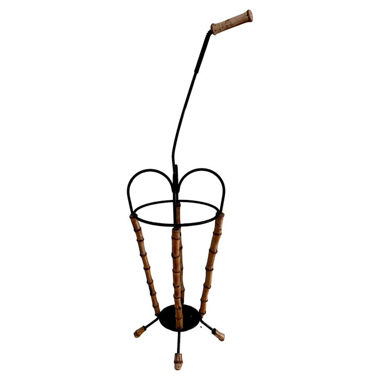 Umbrella Stand with Bamboo Detail For Sale at 1stDibs