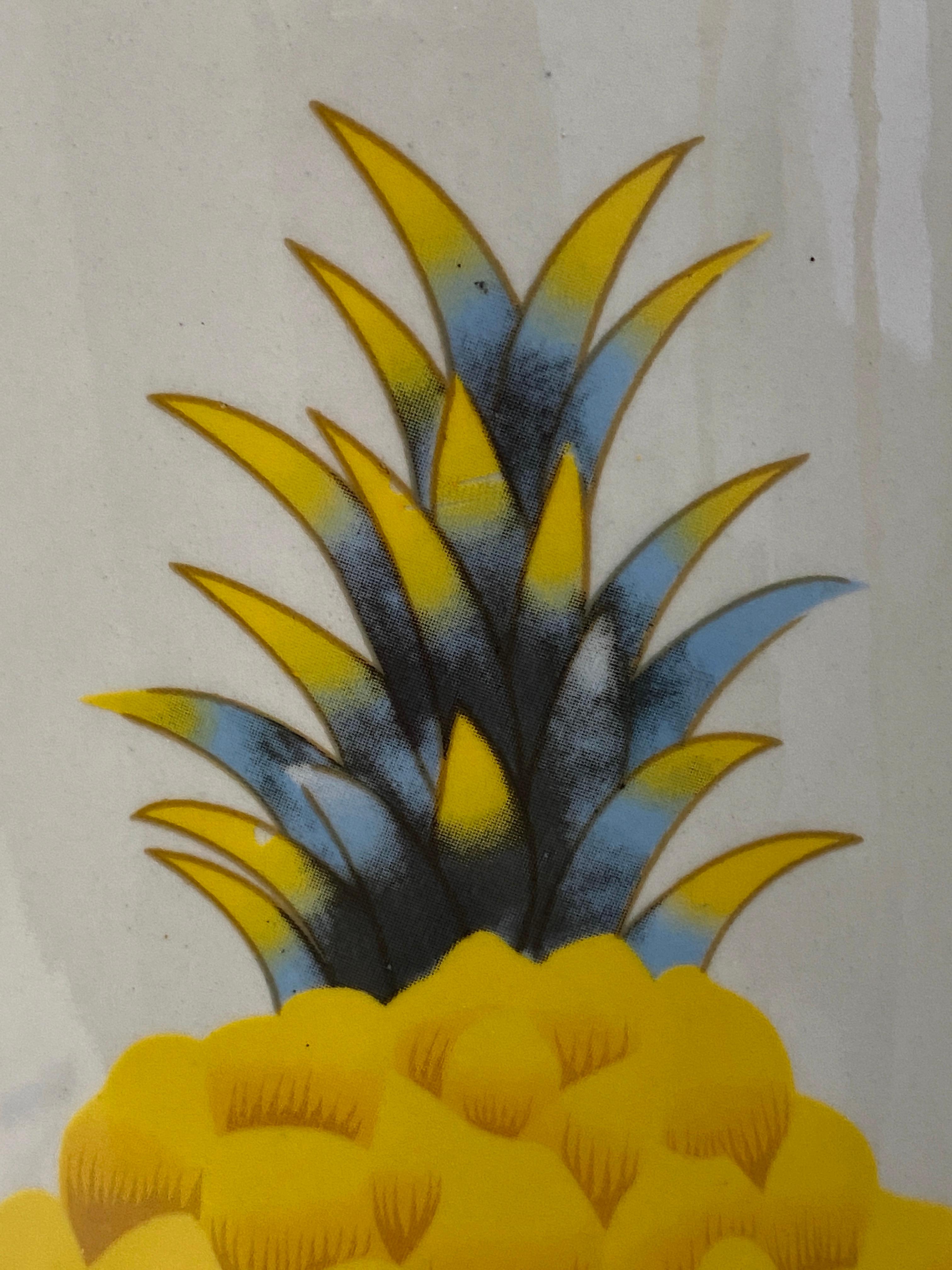 Umbrella Urn with Pineapple Motif In Good Condition In West Palm Beach, FL