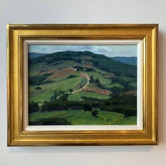 Umbrian Landscape Painting by Bryan Mark Taylor